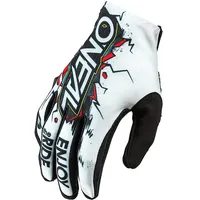 O'Neal Kinder Handschuhe Matrix Youth Glove Villain Weiß S