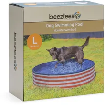 beeztees Hundepool rot/weiß 160 x 30 cm