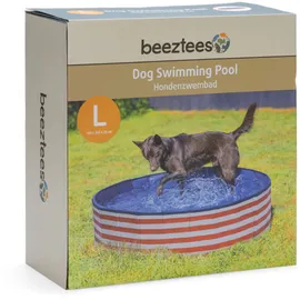 beeztees Hundepool rot/weiß 160 x 30 cm