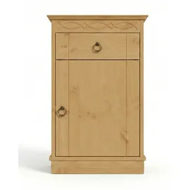 OTTO home Unterschrank OTTO HOME "Indra, Badschrank, Badmöbel, Badezimmerschrank", natur, B:46cm H:73cm T:32cm, Massivholz, Schränke, Unterschrank, aus massiver Kiefer, mit Schublade, FSC-zertifiziert