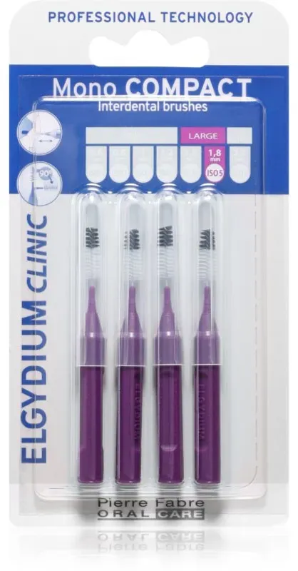 Elgydium Mono Compact Interdentalzahnbürste 4 St.