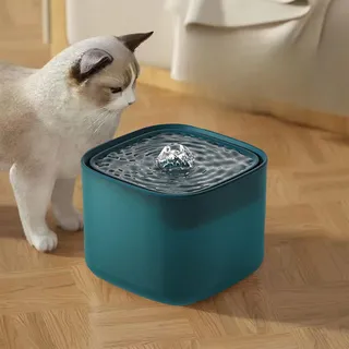 UUE Katzenbrunnen, 3L Trinkbrunnen für Katze, Super Silent Katzen Trinkbrunnen, Wasserbrunnen für Katzen, Automatisch Katzentrinkbrunnen, Trinkbrunnen Katze, Katzen Brunnen - für Mehrere Haustiere