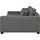 Home Affaire 2-Sitzer HOME AFFAIRE "Skara XXL", grau (dunkelgrau), B:280cm H:86cm T:130cm, 100% Polyester, Sofas, Lounge-Sofa XXL mit Federkern-Polsterung, in vielen Bezugsvarianten