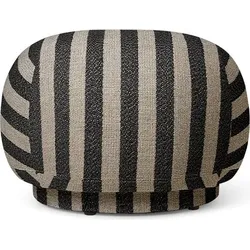 Rico Louisiana Pouf gestreift
