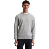 Marc O'Polo Rundhalspullover grau L