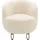 INOSIGN Sessel INOSIGN "Anjuli Lieferzeit nur 2 Wochen", beige (creme), B:72cm H:72cm T:76cm, 100% Polyester, Sessel, Runde Form, perfektes Einzelstück, Flausch oder Feinstruktur