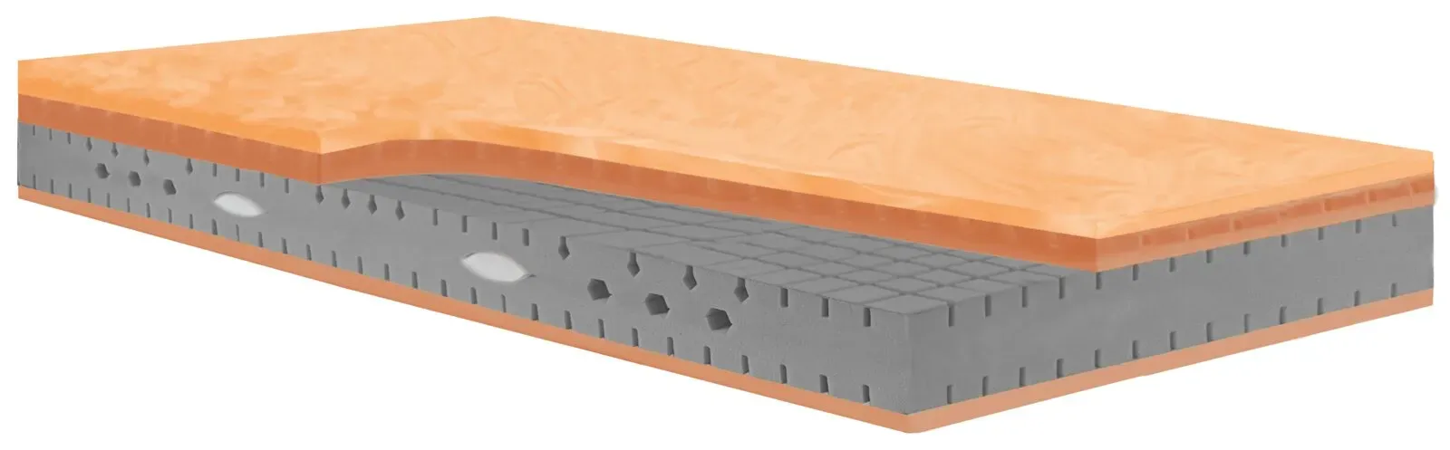 Zurbrüggen Kaltschaummatratze H2 ULTRA 260 - B/H/T ca. 90.00x26.00x200.00
