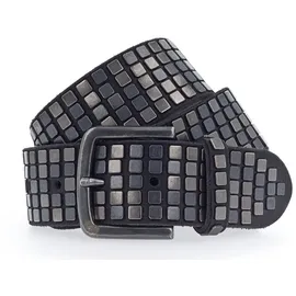 B.belt Quinn Leder schwarz 110 cm