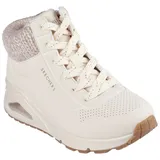 SKECHERS Sneaker »Uno Gen1 - Darling Daze«, Schnürboots, Winterstiefel, High Top Sneaker mit Warmfutter, Gr. 32, natur, , 99544622-32