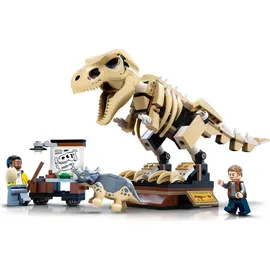 LEGO Jurassic World T. Rex-Skelett in der Fossilienausstellung 76940