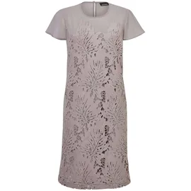 GOLDNER Abendkleid Spitzenkleid Braun 46