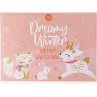 Accentra Beauty - Adventskalender Dreamy Winter - Rehlein, Fuchs und Hase, Pink