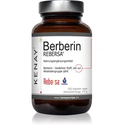 Kenay Berberine Rebersa® Kapseln zur Aufrechterhaltung eines normalen Blutzuckerspiegels 300 KAP