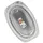 Papstar Starpak Servierplatten, Alu oval 35 cm x 24,5 cm