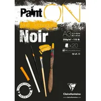 Clairefontaine 2x Block A3, kopfseitig geleimt, 20 Blatt, 250g,