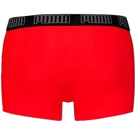 Puma Everyday Trunks 6P Schwarz/Rot M 6er Pack