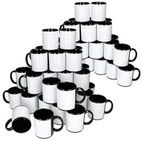 Mambocat Kaffeetasse 0,3 l Schwarz 72 St.