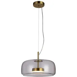 Italux PND-17760B-BRSS-CL LED Pendelleuchte Caste | 10W LED | 850lm | 3000K