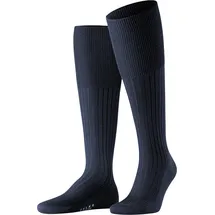 Falke Bristol Pure Wollkniestrümpfe, Rippstruktur, für Herren, 6370 DARK NAVY, 43/44