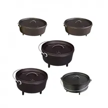 Camp Chef Dutch Oven 30 cm Gusseisen schwarz