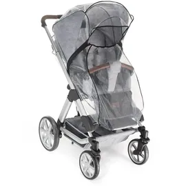 Reer RainCover Classic+ für Kombi-Kinderwagen mit Reißverschluss, 1 Stück (1er Pack)