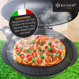 Kesser Elektrogrill 2in1 2400 Watt schwarz