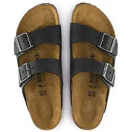 Birkenstock Arizona Nubukleder geölt schwarz 41