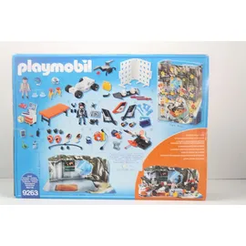 Playmobil Adventskalender Spy Team Werkstatt 9263