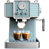 Cecotec Power Espresso 20 Tradizionale light blue mit Milchaufschäumer