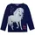 Miss Melody Mädchen Langarmshirt 76041 blau, Größe 116, 6 Jahre - 116