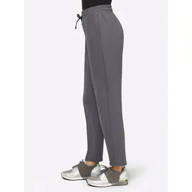 CREATION L Jerseyhose Komfortabel Grau 20