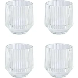 OTTO home Teelichthalter Corra Glas Transparent