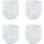 OTTO home Teelichthalter Corra Glas Transparent
