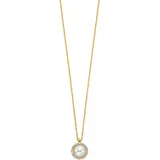 Julie Julsen Collierkettchen 925 Sterling Silber vergoldet gelb