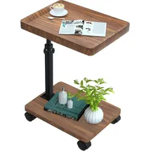 Beistelltisch Braun Nussbaum 360 x 60 x 60 cm