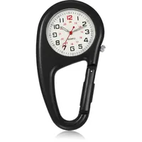 yotutun Taschenuhr Mit Karabiner, Schwesternuhr Digital Krankenschwester Uhr Karabineruhren Leuchtende Pulsuhr Krankenschwestern für Herren Damen Kletterer Doktorkrankenschwester