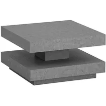 Wohnling WL6.922 Couchtisch Grau 60 cm x 60 cm x 34 cm