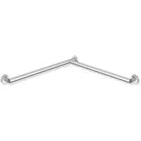 Hewi System 900 Duschhandlauf Edelstahl matt 965 x 965 mm rechts