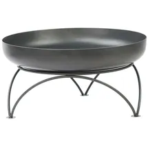 Feuer-Anker Feuerkorb Feuerschale Garten Pan 8 Ø 80 cm Schwarz