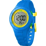 ICE-Watch ICE digit Blue yellow green - Blaue Jungenuhr mit Plastikarmband - 021615 (Small)