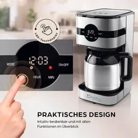 Barista Filterkaffeemaschine Touch Iso Silber