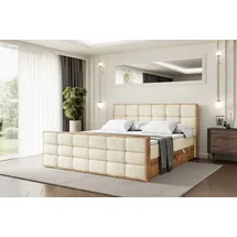 altdecor Boxbett 160 x 200 cm H3 Beige