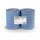 Plock GmbH Industrierolle, Quicky - 2-lagig, blau à recycling - 33cm - 2 Putztuchrollen