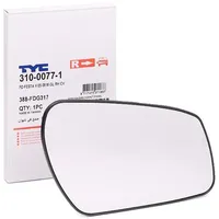 TYC Spiegelglas Außenspiegel 310-0077-1
