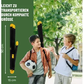 Umbro Fußballtor Schwarz/Gelb 90 x 59 x 61 cm