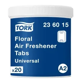 TORK Lufterfrischer Anhänger, mit Blütenduft Grün A2, Frischeduft, 80 Anhänger, 2...