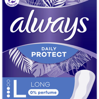 Always Daily Protect Slipeinlagen Long ohne Duft Big Pack