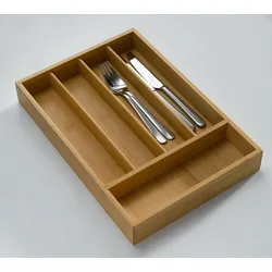Besteckkasten - braun