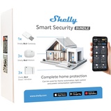 Shelly Smart Security Bundle | Intelligentes Sicherheitspaket | Bluetooth-Geräte | Heimautomatisierung | Kein Hub Erforderlich | Lange Akkulaufzeit | Benutzerdefinierte Alarmzonen