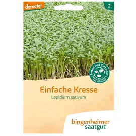 Bingenheimer Saatgut Kresse Einfache demeter